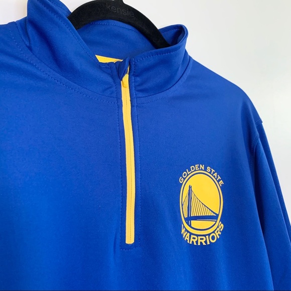 UNK Golden State Warriors Quarter Zip Pullover - Picture 3 of 13